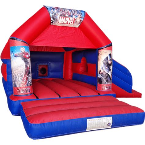 Captain America Archives - Kingdom of Castles Bouncy Castle, Soft Play ...