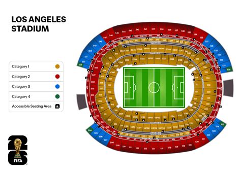FIFA World Cup Seating Map - SoFi Stadium (Los Angeles Stadium) | StadiumSport US