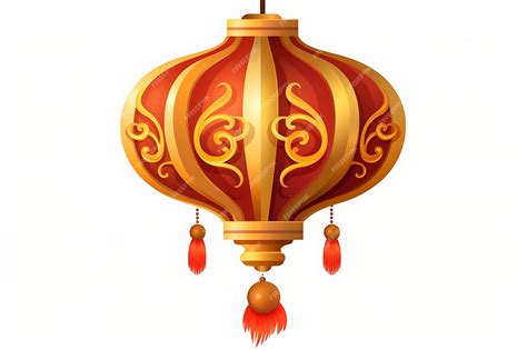 Premium Photo | Chinese floating lantern on transparent background