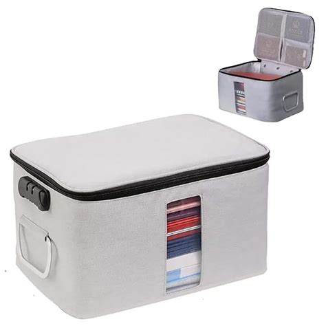 Handcuffs Document Organizer Bag with Lock Travel Document Organizer ...