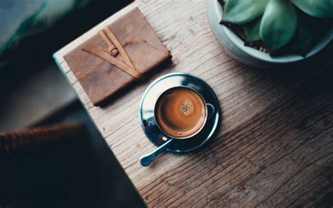 Download wallpaper 3840x2400 coffee, foam, cup, saucer, spoon, drink 4k ...