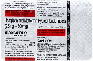 Glynag Duo 25500 Mg Tablet 10 - Uses, Side Effects, Dosage, Price ...