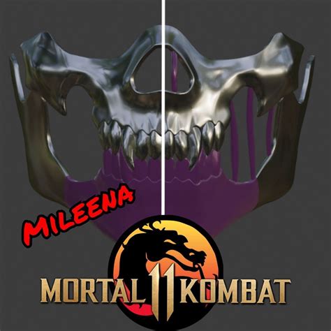 Mileena Mortal Kombat 9 Teeth