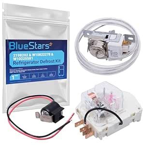 [NEW] 2198202 Cold Control Thermostat W10822278 Defrost Timer W10225581 ...