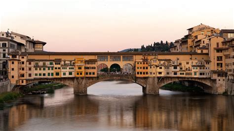 Wallpaper bridge, buildings, river, architecture, old hd, picture, image