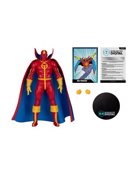 PiXELATOY - Red Tornado (Bronze Age). McFarlane Toys Digital. DC Direct ...