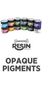 Haksons Non-Toxic Pearl/Mica Pigment Powders for Epoxy Resin, Soap ...