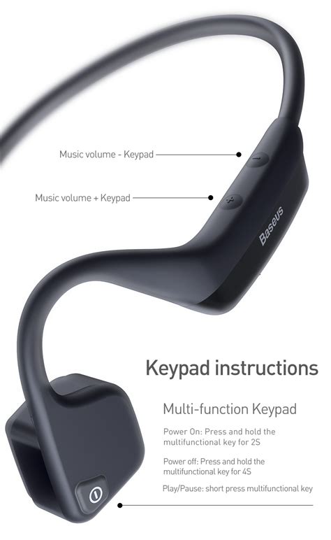 bluetooth bone conduction headphones with microphone