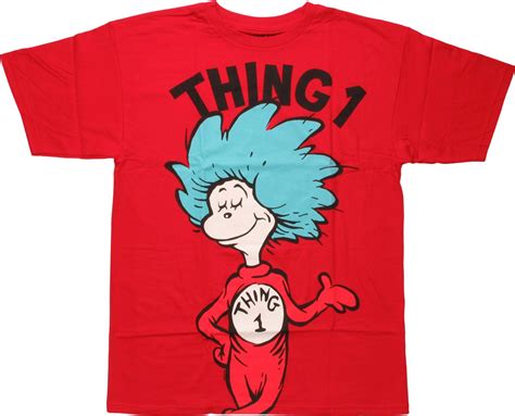 Thing 1 Shirt Logo Thing One Thing Two Images T Shirt