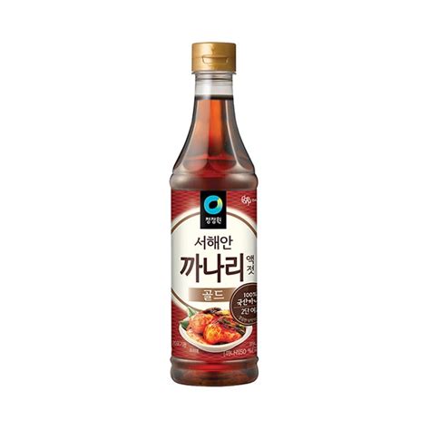 4631 Daesang Chungjungone Fish Sauce, Sand Launce 1kg 대상 청정원 까나리 액젓 1k ...