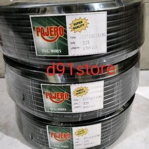 Jual Baru Kabel Listrik Pajero 2X2.5 Panjang 50 Meter Isi 2 Serabut ...