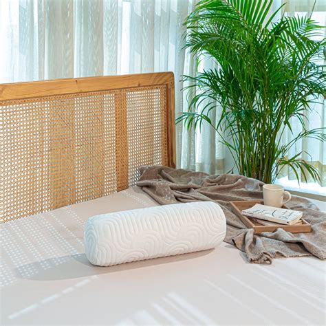 Highly Recommended Full Body Round Shaped Memory Foam Bolster Pillow ...