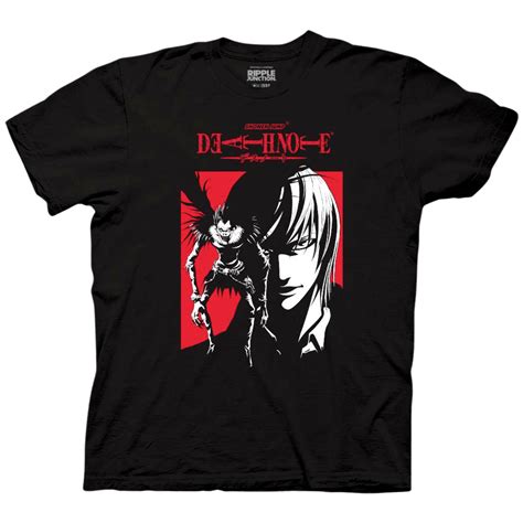 Death Note Light & Ryuk Contrast T-Shirt | Ripple Junction