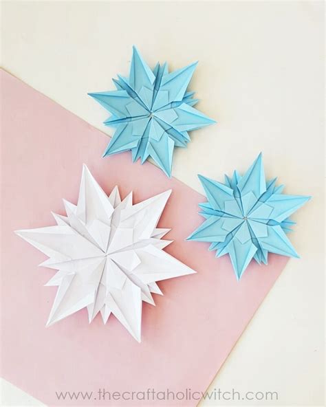 Image result for Origami Snowflake Tutorial