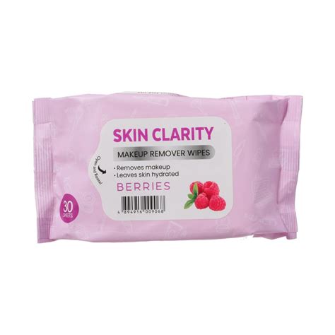 Miniso Skin Clarity Makeup Remover Wipes 30 Sheets(Berries) – Miniso ...