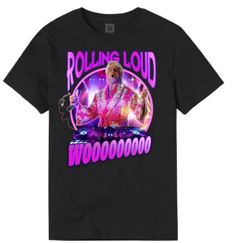 Rolling Loud Merch Ric Flair Smackdown T-Shirt | WHAT’S ON THE STAR?