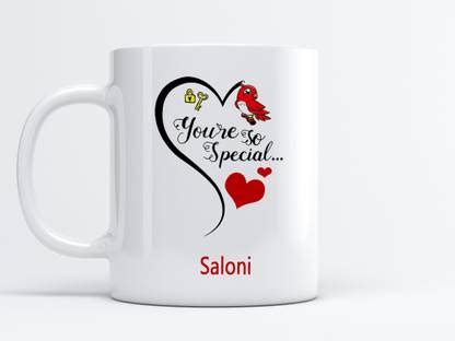 MM9E You Are So Special Saloni Printed Coffee , I Love You Saloni ...