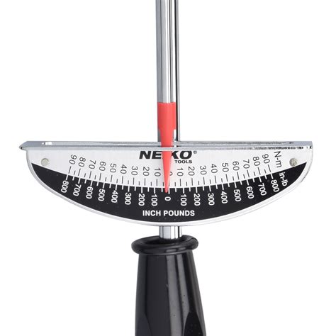 Beam Torque Wrench | 3/8" Drive Socket Type Style Inch Pounds 800 in/lb ...