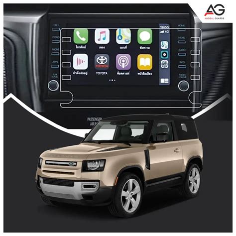 Toyota Defender 8 Inch [2021-Running] Screen Protector – Andeal Guards