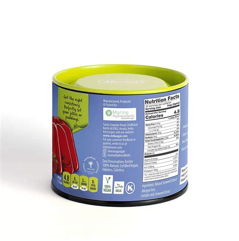 Agar Agar Powder - Vegan & Gluten Free – Meron - 100gm – naturessoulshop