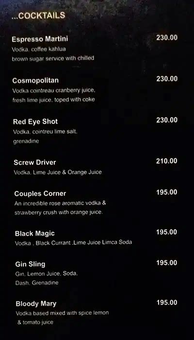 Menu at O2 Multicuisine Restaurant & o2_the_oxygen_Lounge, New Delhi ...