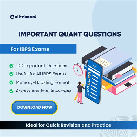 100 Quant Practice Questions for IBPS Exams