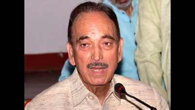 Congress will form government with consensus: Ghulam Nabi Azad | Patna ...