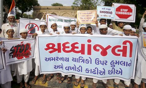 Amarnath attack: Protests held across India to condemn strike that ...