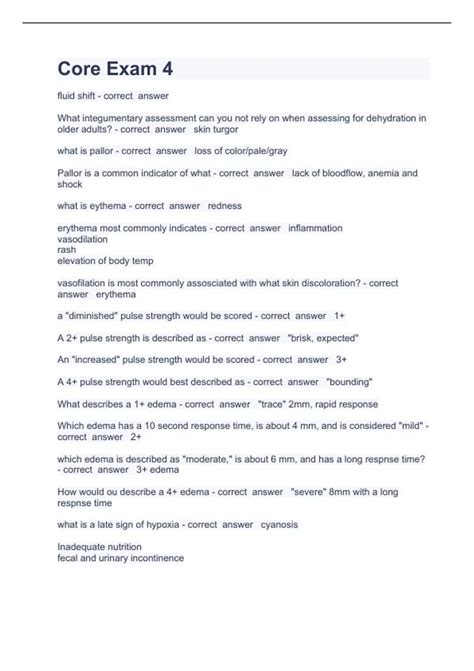 Image result for Core Test Questions