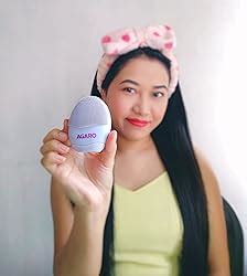 AGARO CB2105 Facial Cleansing Brush, 2-in-1 Soft Bristle & Silicone ...