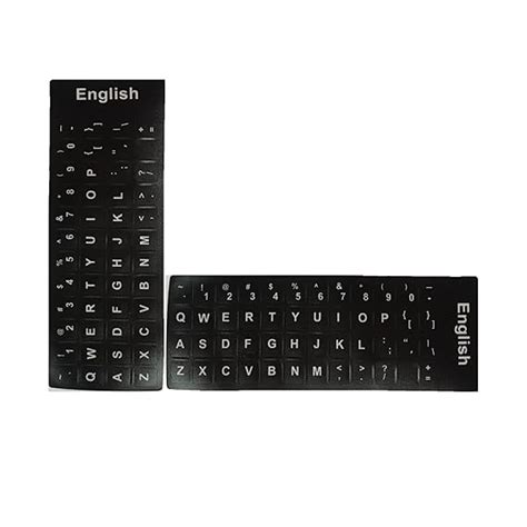 Keyboard Stickers English, English Replacement Stickers Keyboard ...