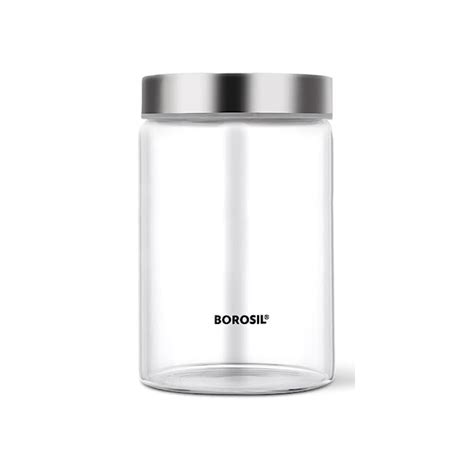 Buy Borosil Endura Air-Tight Glass Jar |900 ml| – Infinia Home and Kitchen