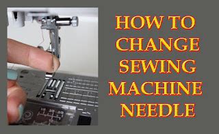 how to change sewing machine needle | தையல் மிஷினில் ஊசி மாற்றுவது எப்படி?