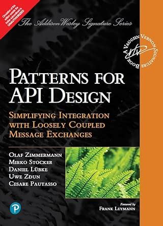 Buy Pearson Patterns for API Design | Simplifying Integration with ...