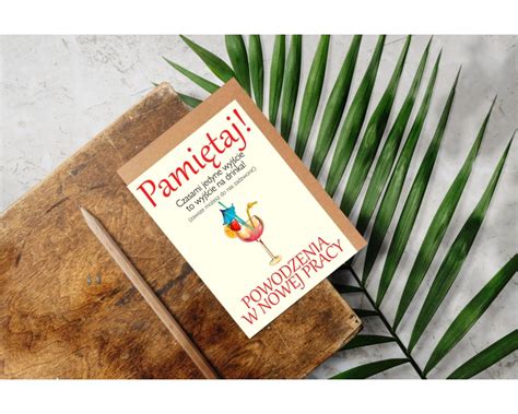 Kartka na pożegnanie kolegi z pracy