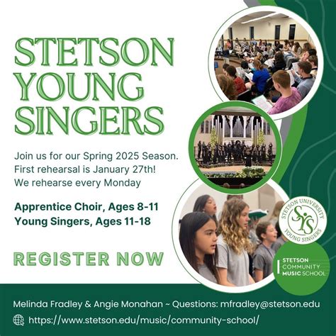 Stetson School of Music | Mark your calendars for the Stetson Brass and ...