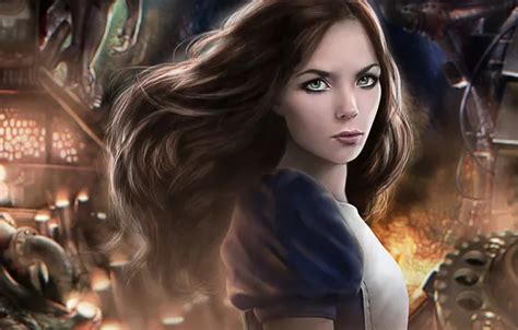Wallpaper girl, art, Alice, alice in wonderland for mobile and desktop ...