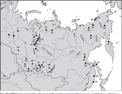 Figure 1 from Mitochondrial genome diversity on the Central Siberian ...