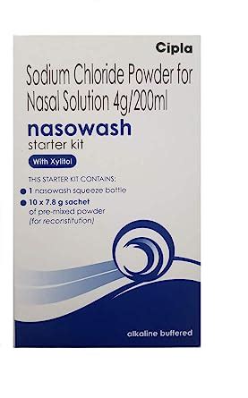 Nasowash Starter Kit : Amazon.in: Health & Personal Care