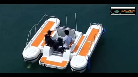 Ecocampor 10.5ft Semi Submarine Recreational Aluminum Honey Moon Yacht ...