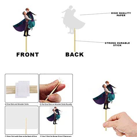 Party Propz Frozen Theme Birthday Decoration for Girls 77Pcs - Princess ...