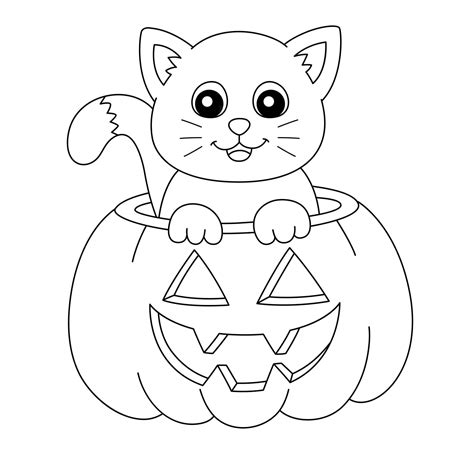 Dibujos De Halloween Para Colorear Y Para Imprimir - Dibujos para ...