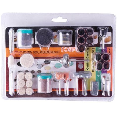 AASONS 105 Pcs Rotary Tool Accessory Set Fits DIY Tools for Dremel ...
