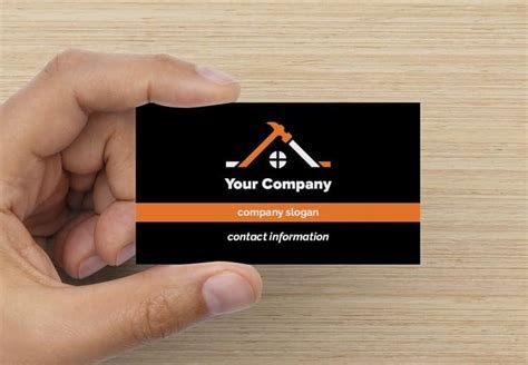 Best Construction Business Cards 的图像结果