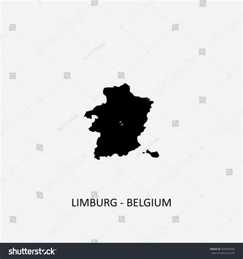 Map Limburg Belgium Vector Illustration Stock Vector (Royalty Free) 649460956 | Shutterstock