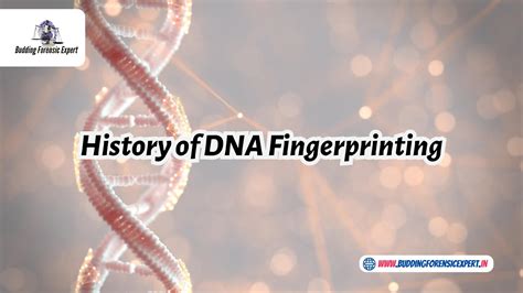 History of DNA Fingerprinting