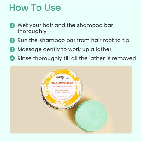 Anti-Dandruff Hair Shampoo Bar