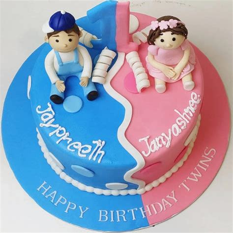 20 Creative Birthday Cake Designs For Twins – Twins Tribe