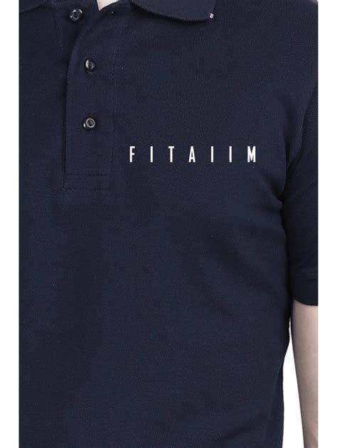 Essential Polo T-Shirt Navy Blue – Fitaiim Apparel