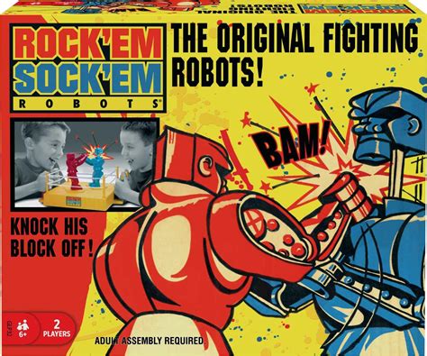 Buy Rock 'Em Sock Em Robots: You Control The battle Of The Robots In A ...